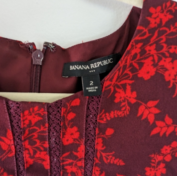 Banana Republic floral dress - Picture 3 of 4